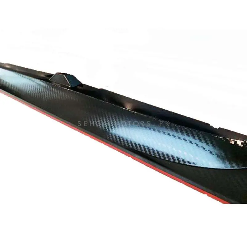 Honda Civic Type R Style Carbon Fiber Side Skirts 2016 - 2021 2