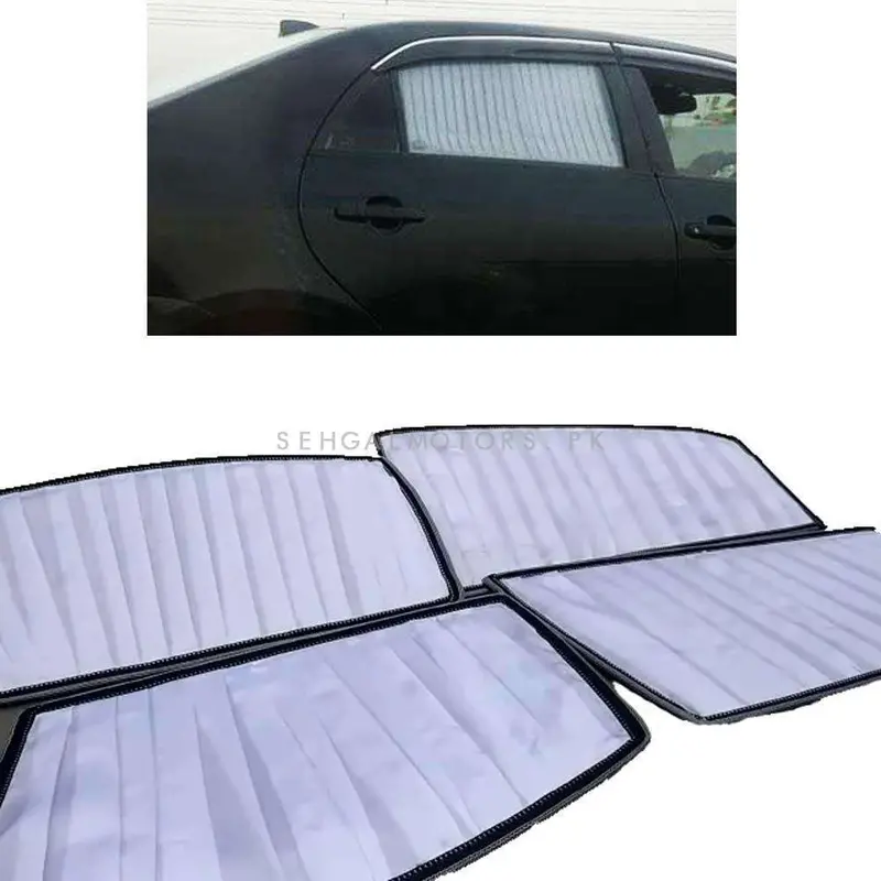 Honda Civic White Side Sunshade - Model 2016-2021 - Sun Shade | Parda 1