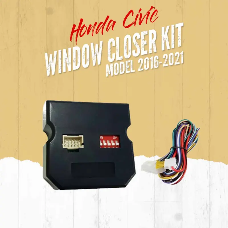 Honda Civic Window Closer Kit 2016 - 2021 - Auto Mirror Closer | Sunroof Closer | Window Lifter 1