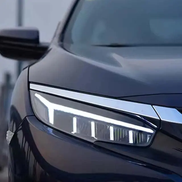 Honda Civic X Head Light Audi Style Model 2017-2021 1