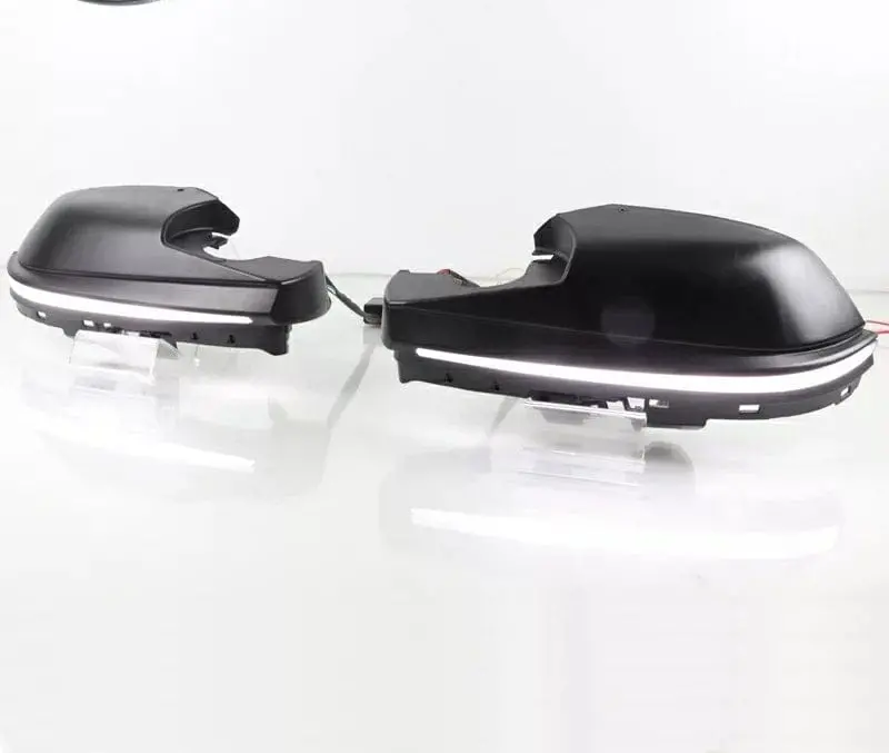 Honda Civic X Side Mirror Cover With Led Black- Model 2017-2021 1
