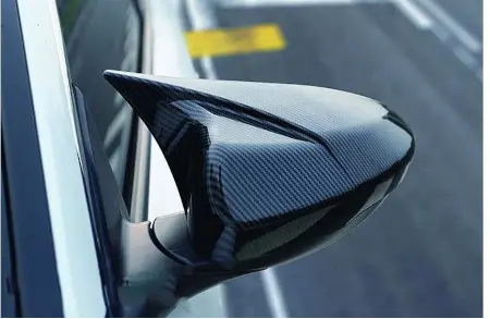 Honda Civic X Side Mirror Covers Batman Stule Model 2017-2021 1