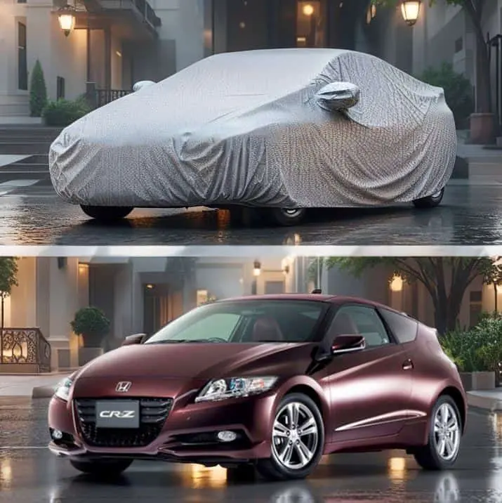 Honda Crz Maximus Non Woven Car Top Cover 2010 - 2018 - - Scratchproof And Waterproof - Without Belt 1