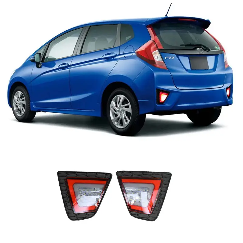 Honda Fit Back Bumper Reflector 2013-2018 1