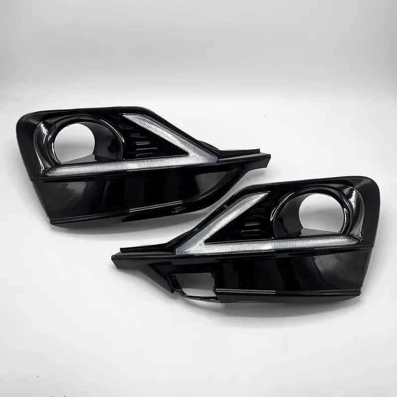 Honda Fit Fog Lamps Light Drl Cover Nike Style - Model 2013-2019 1