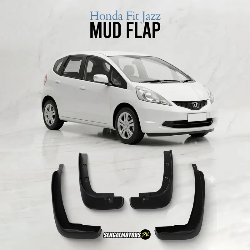 Honda Fit Jazz Mud Flaps 4 Pcs 2011 - 2013 1