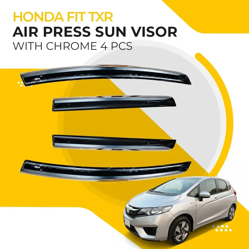 Honda Fit Maximus Txr Air Press Sun Visor With Chrome 2013 - 2018 1