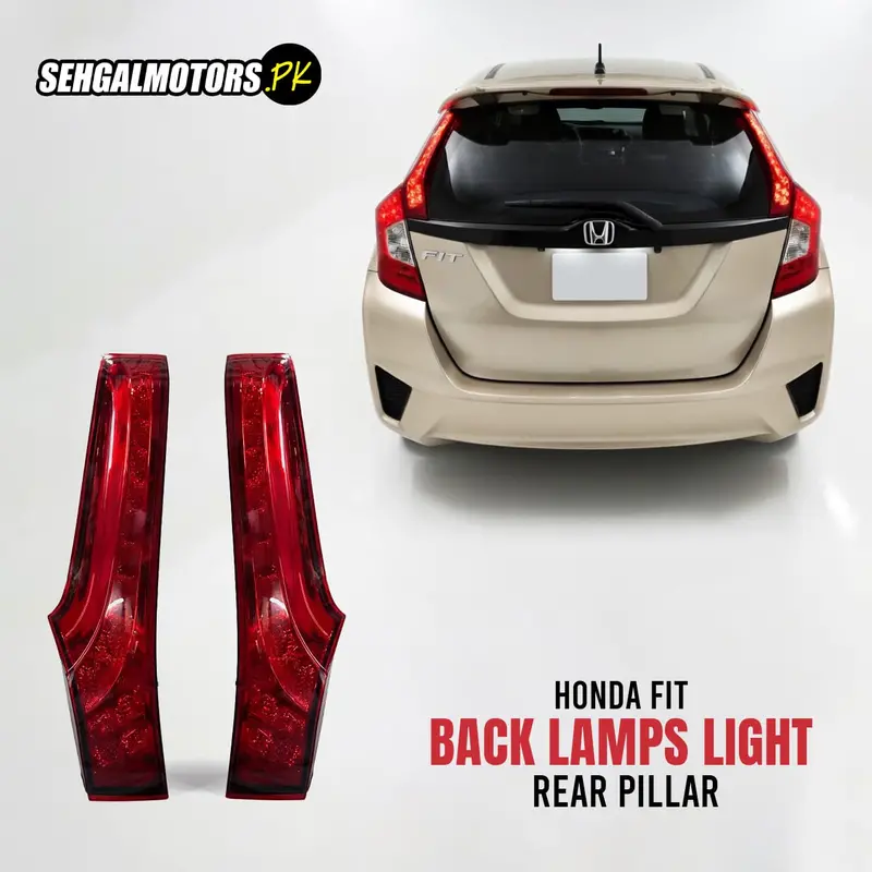 Honda Fit Rear Pillar Back Lamps Light - Model 2013-2019 1