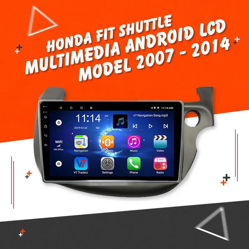 Honda Fit Shuttle Android Lcd 9 Inches - Model 2007-2014 1