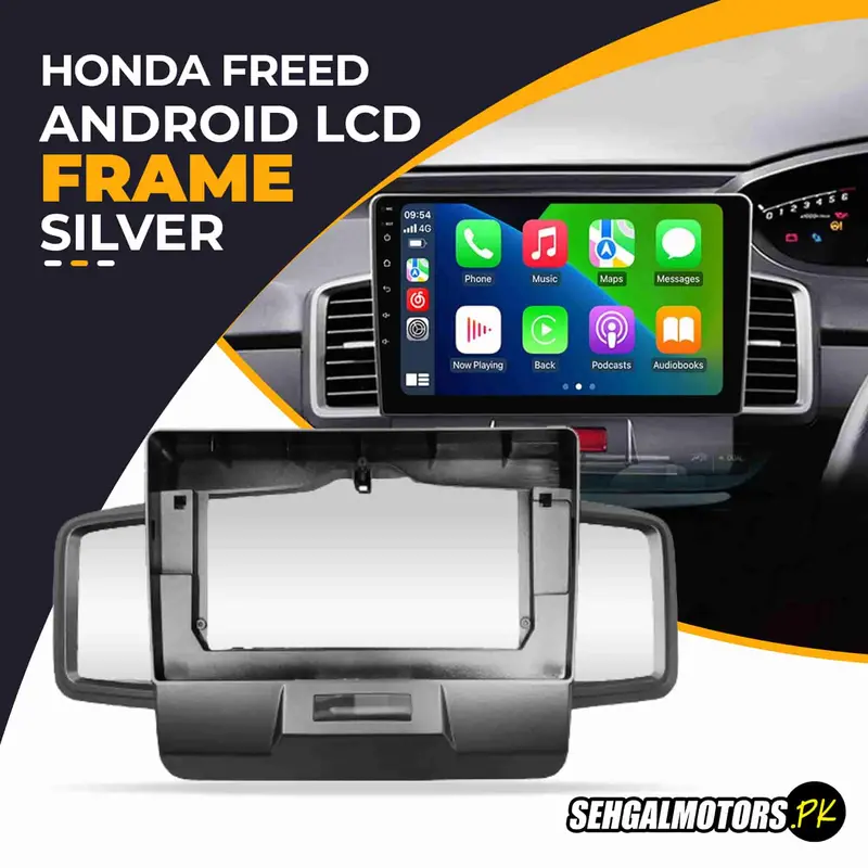 Honda Freed Android Lcd Frame With Grip Grey 10 Inches 2011 - 2014 1