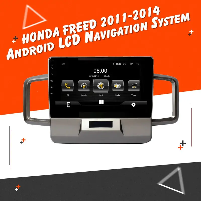 Honda Freed Android Lcd Grey 10 Inches 2011 - 2014 1