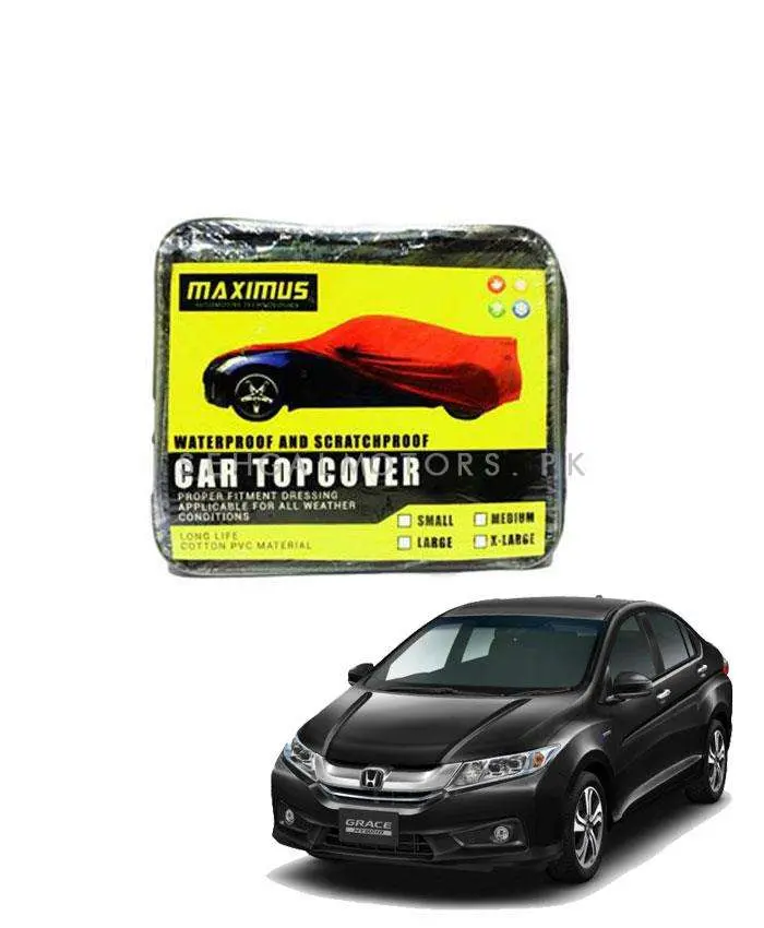 Honda Grace Maximus Non Woven Top Cover 2018 - 2025 - - Scratchproof And Waterproof - Without Belt 1