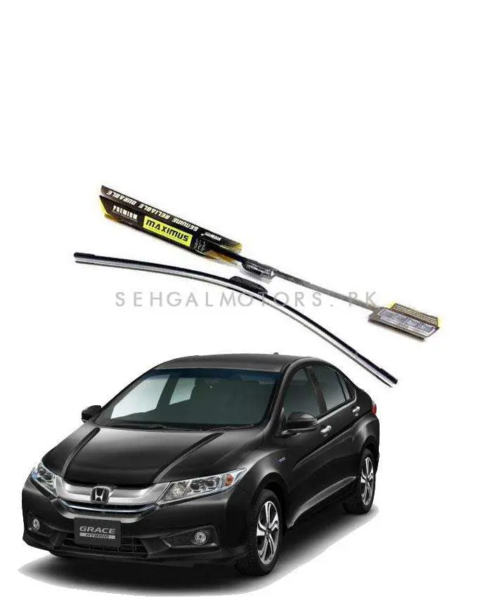Honda Grace Maximus Premium Silicone Wiper Blades 2018 - 2025 1