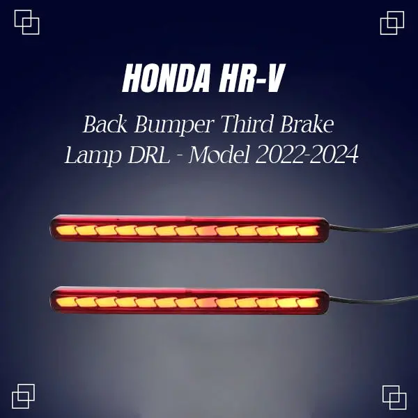 Honda Hr-V Back Bumper Third Brake Lamp Drl 2022 - 2025 1