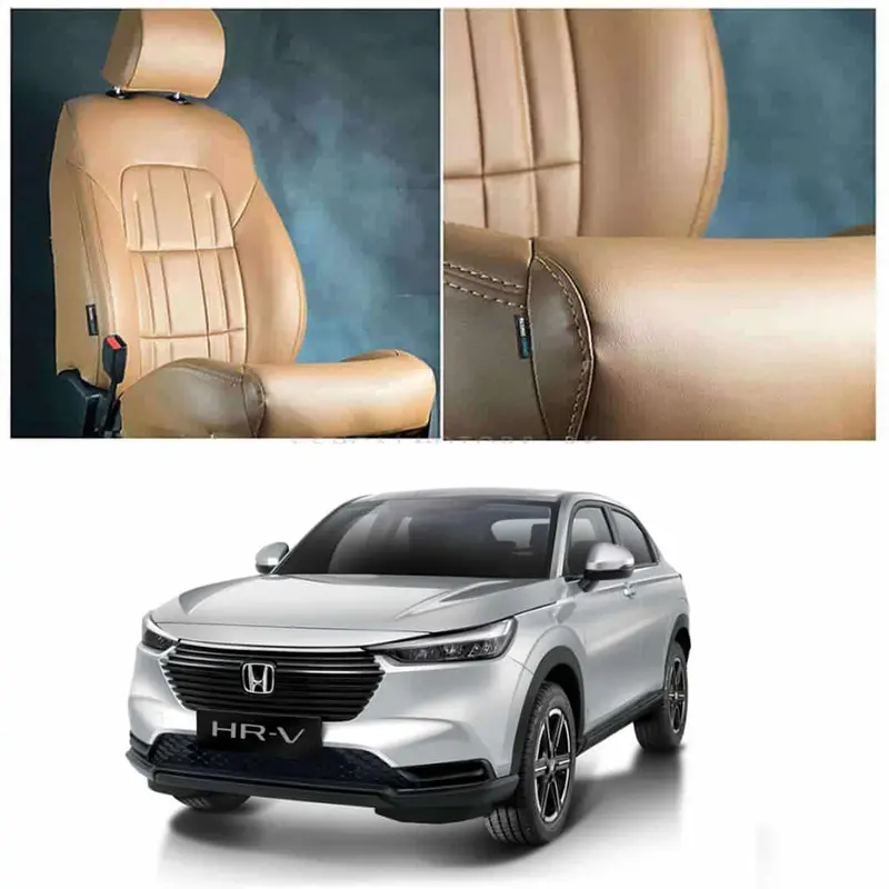 Honda Hrv Audi Style Brown Brown Seat Covers 2022 - 2026 1