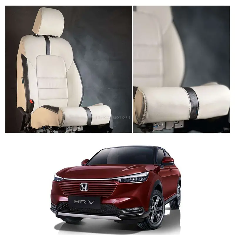 Honda Hrv Type R Beige Black Seat Covers 2022 - 2026 1