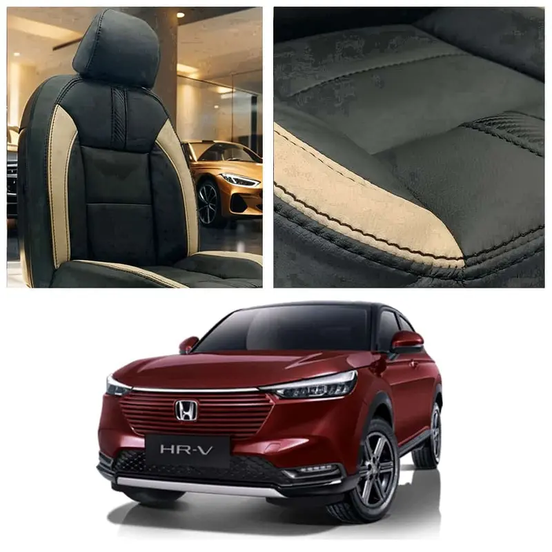 Honda Hrv Type R Black Beige Seat Covers 2022 - 2026 1