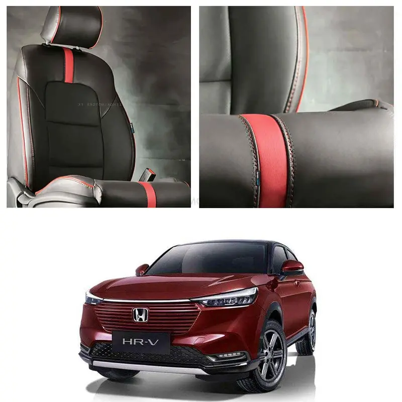 Honda Hrv Type R Black Red Seat Covers 2022 - 2026 1