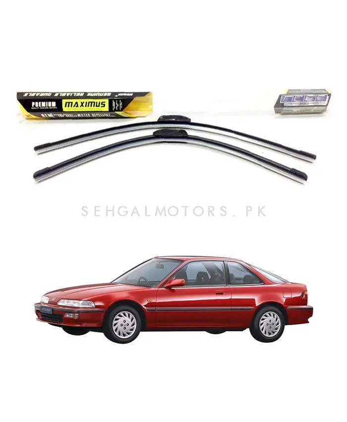 Honda Integra Maximus Premium Silicone Wiper Blades - Model 1989-1993 1