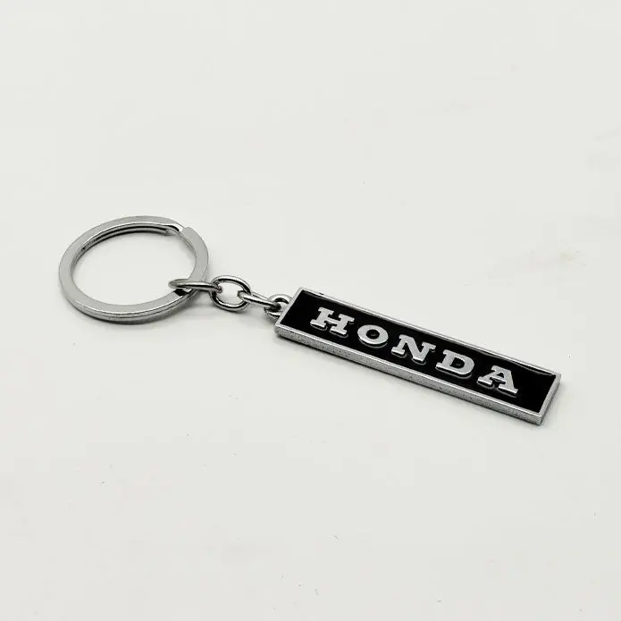 Honda Metal Keychain Keyring - Black 2