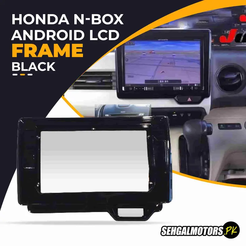 Honda N-Box Android Lcd Frame With Grip Black 10 Inches 2017 - 2019 1