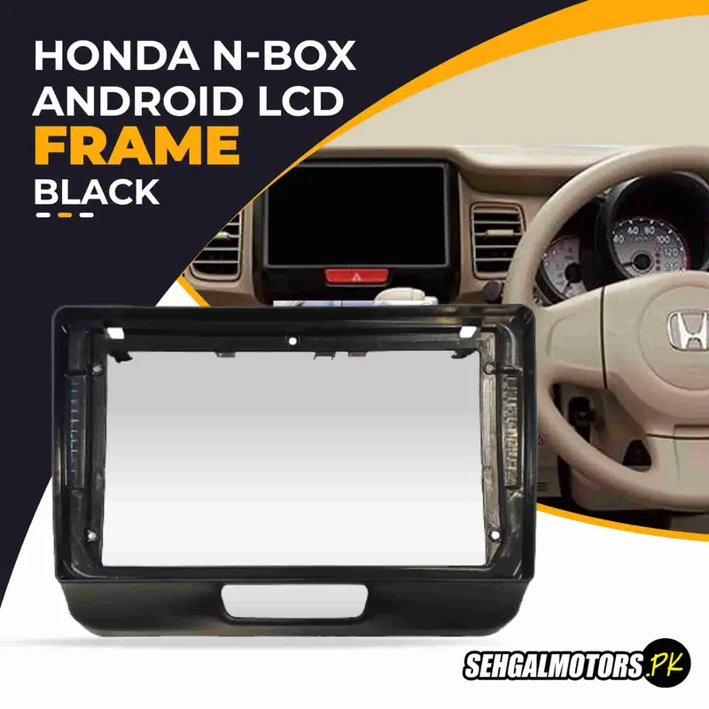 Honda N-Box Android Lcd Frame With Grip Grey 9 Inches 2011 - 2017 1