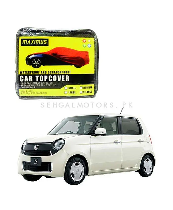 Honda N-One Maximus Non Woven Car Top Cover 2012 - 2017 - Scratchproof Waterproof 2