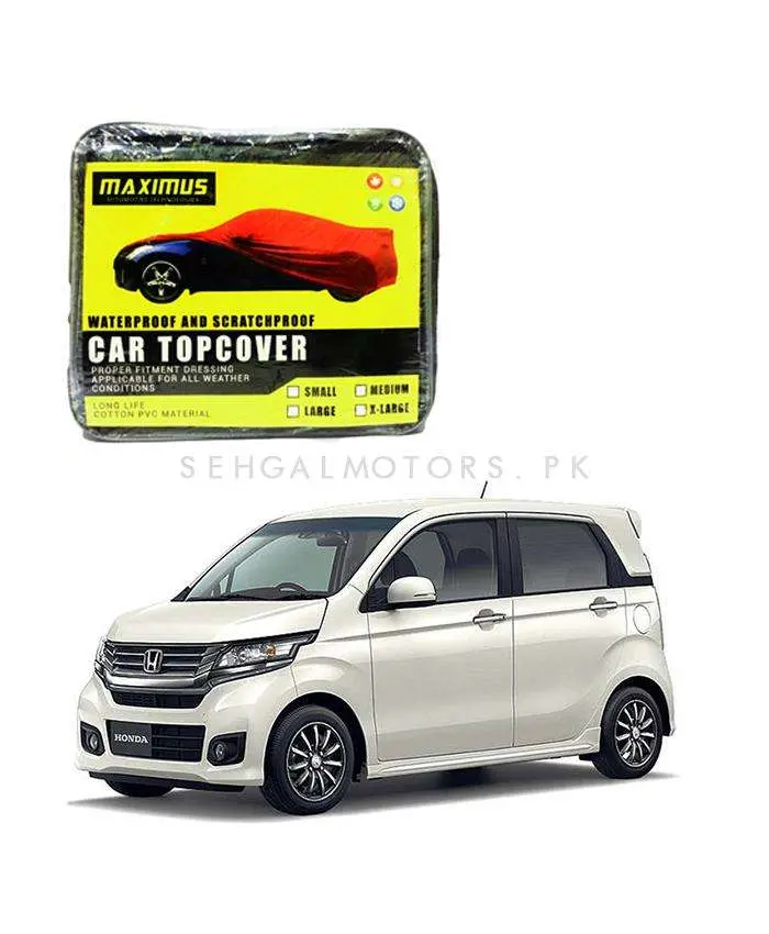 Honda N Wagon Maximus Non Woven Car Top Cover 2013 - 2018 - Scratchproof Waterproof 2