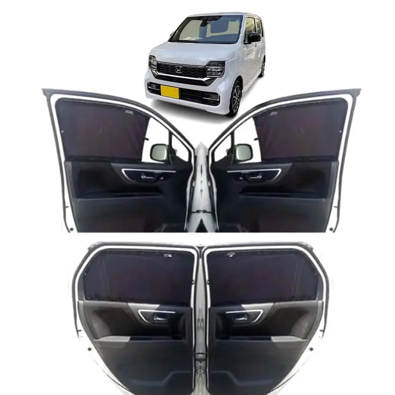 Honda N-Wgn Custom Fit Retractable Curtains 2021-2025 1
