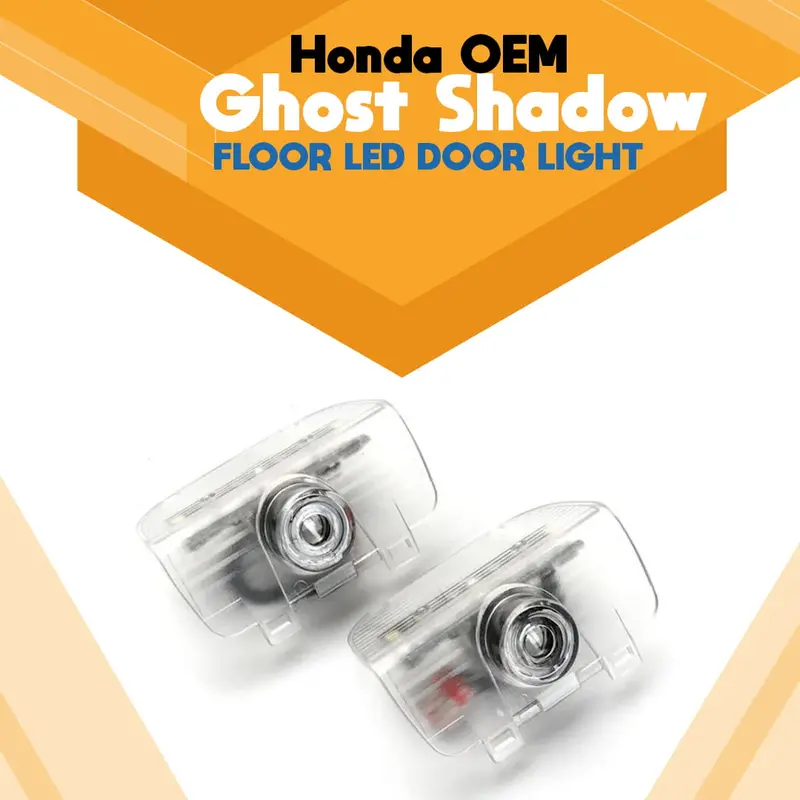 Honda Oem Wireless Ghost Shadow Welcome Lights - 2 Pcs Logo Projectors 1