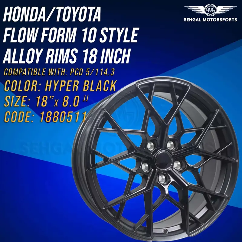 Honda/Toyota Flow Form 10 Style Alloy Rims 18 Inch (1880511) 2
