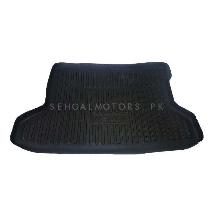 Honda Vezel 5D Tpe Trunk Mat Black Color 2013 - 2025 - Cargo Boot Liner Diggi Protection Tray Cover 2