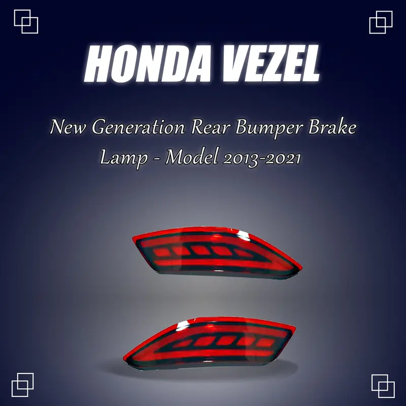 Honda Vezel Back Bumper Third Brake Lamp New Generation 2013 - 2025 1