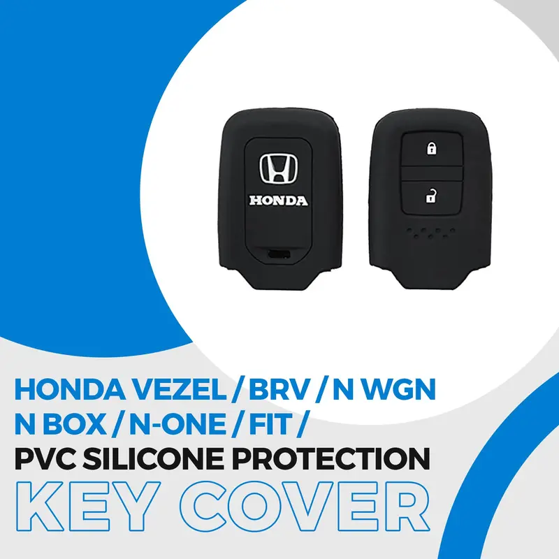 Honda Vezel / Brv / N Wgn / N Box / N-One / Fit / Pvc Silicone Protection Key Cover 1