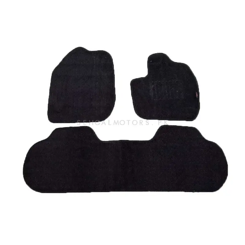 Honda Vezel Carpet Floor Mat Black Mix Design 3 Pcs 2013 - 2025 2