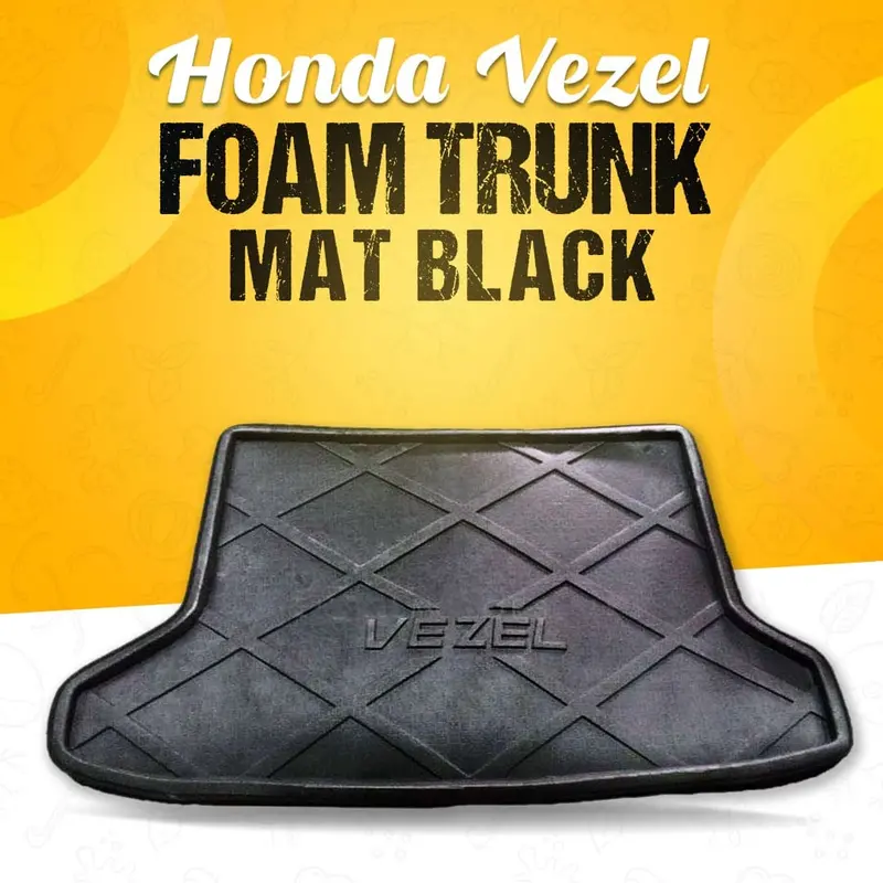 Honda Vezel Foam Trunk Mat Mix Design 2013 - 2025 - Cargo Boot Liner Diggi Protection Tray Cover 1