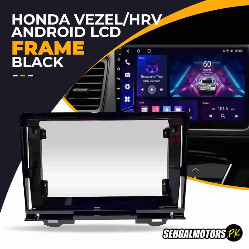 Honda Vezel/Hrv Android Lcd  Black Frame With Grip10 Inches 2021 - 2025 1