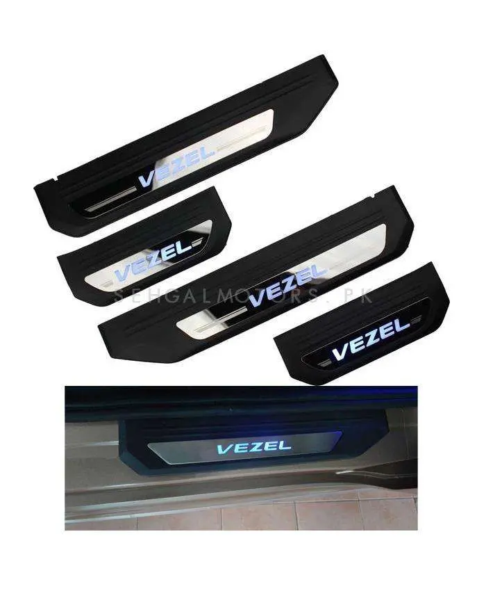 Honda Vezel Metal Led Sill Plates / Skuff Led Panels - Model 2013-2016 2