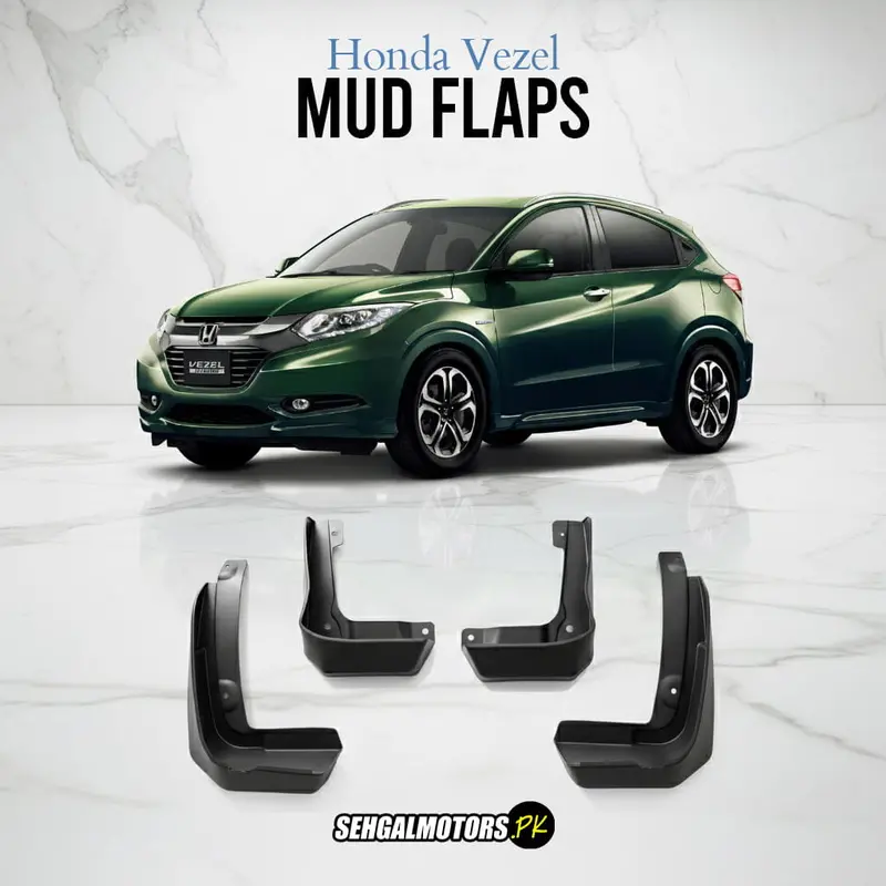 Honda Vezel Mud Flaps 4 Pcs 2013 - 2024 1