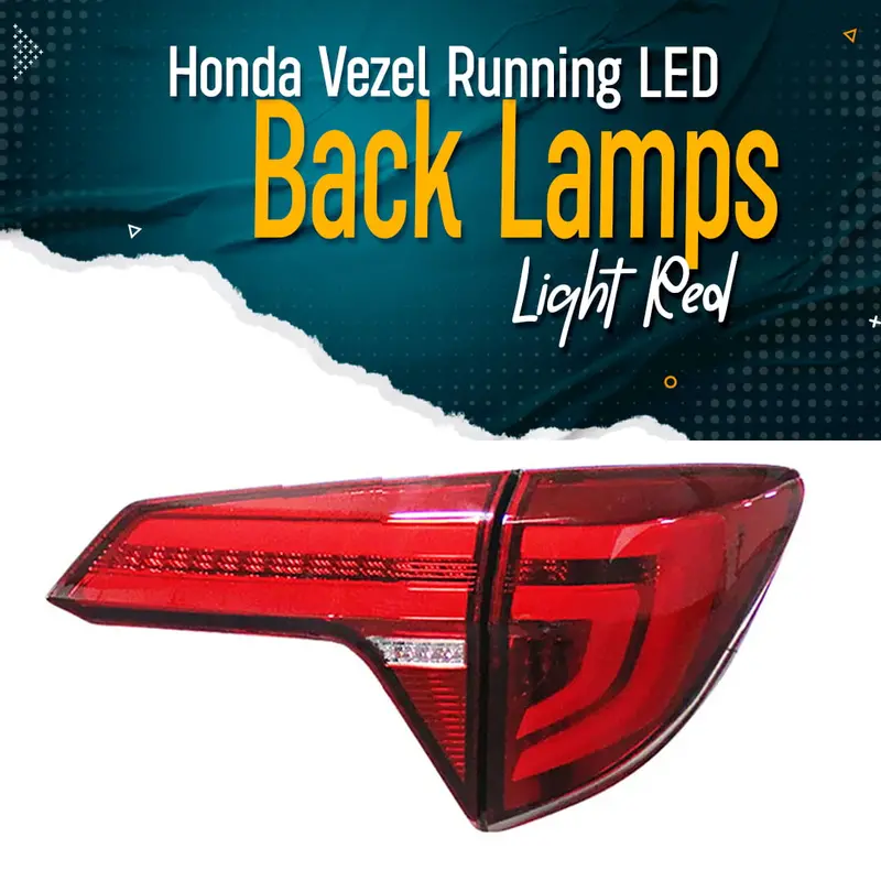Honda Vezel Running Led Back Lamps Light Red 2013 - 2025 1