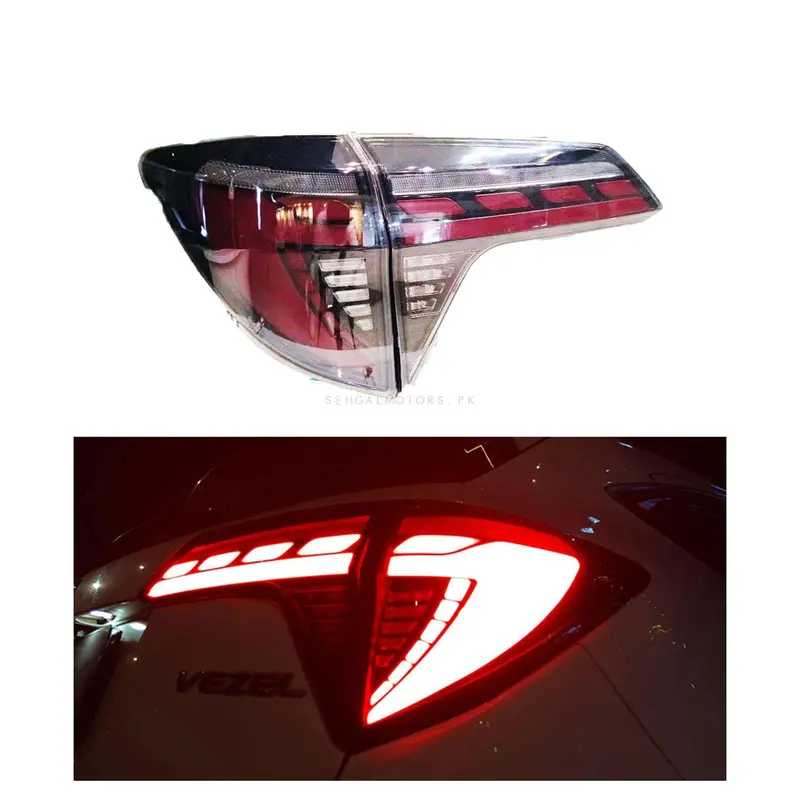 Honda Vezel Sequential Back Lamps Lights Half Smoke 2013 - 2025 2