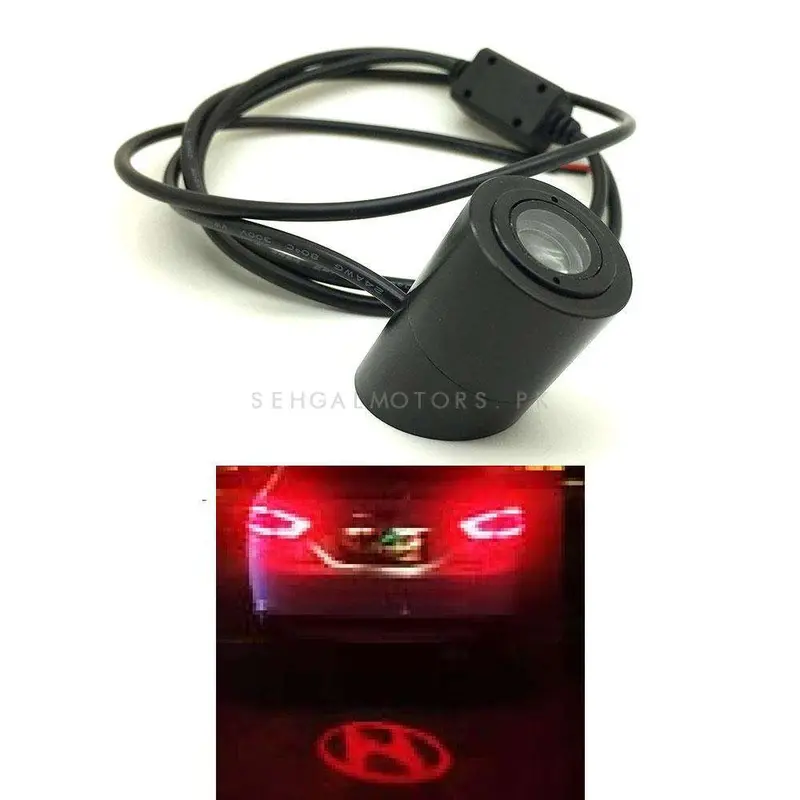 Hyundai Back Laser Light Shadow Logo 2