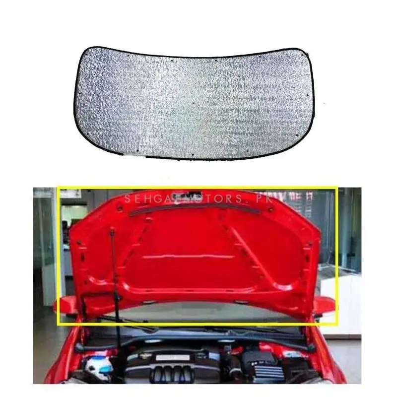 Hyundai Elantra 2D Aluminum Bonnet Liner Cover 2021 - 2024 - Protector Lid Garnish Bonnet Namda 2