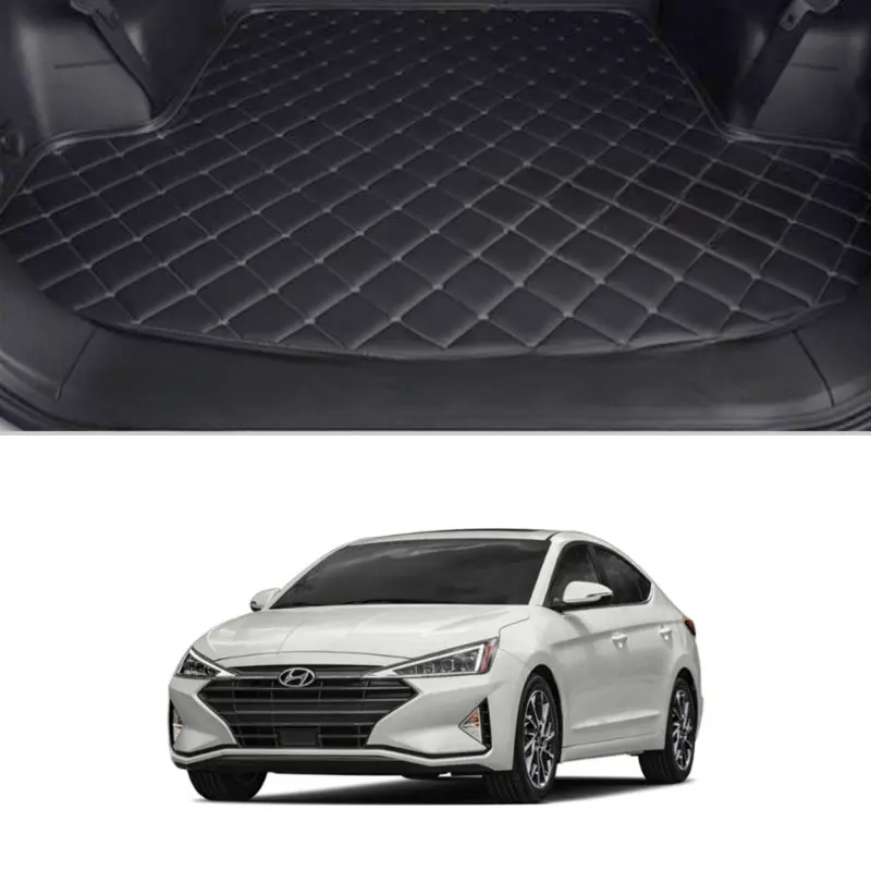 Hyundai Elantra 7D Eco Trunk Mat Stitch Model 2021-2022 2