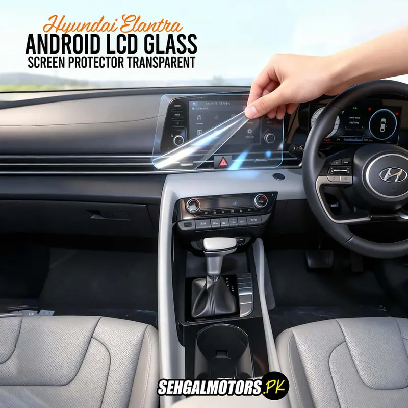 Hyundai Elantra Android Lcd Glass Screen Protector 8.0 Inches 2025 - 2026 1