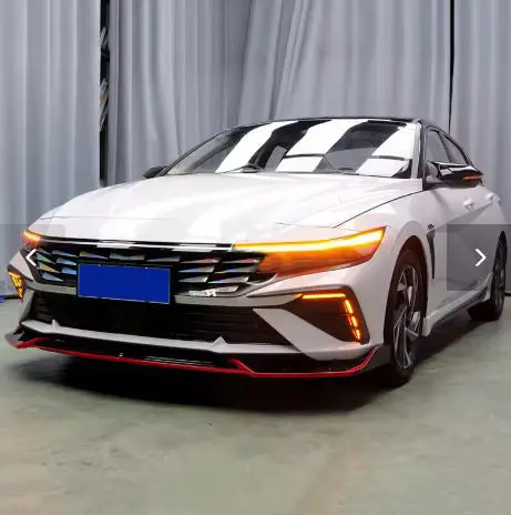 Hyundai Elantra Front Bumper Led Drl 2025 - 2026 2