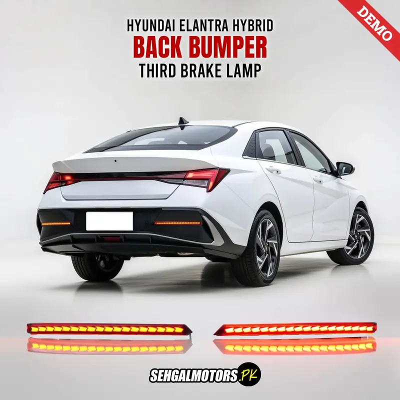Hyundai Elantra Hybrid Back Bumper Third Brake Lamp 2025 - 2026 1