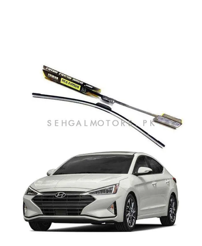 Hyundai Elantra Maximus Premium Silicone Wiper Blades 2021 - 2024 1