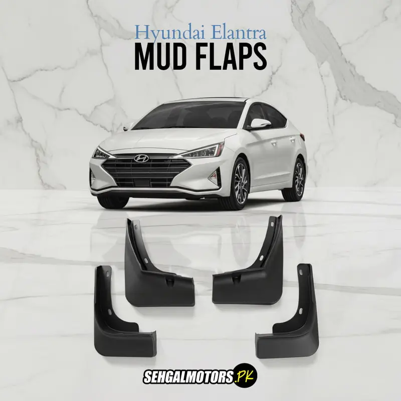 Hyundai Elantra Mud Flaps 4 Pcs 2021 - 2024 1