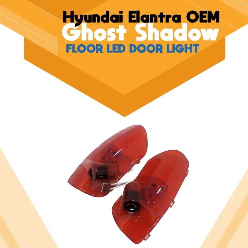 Hyundai Elantra Oem Wireless Ghost Shadow Welcome Lights - 2 Pcs Logo Projectors 1